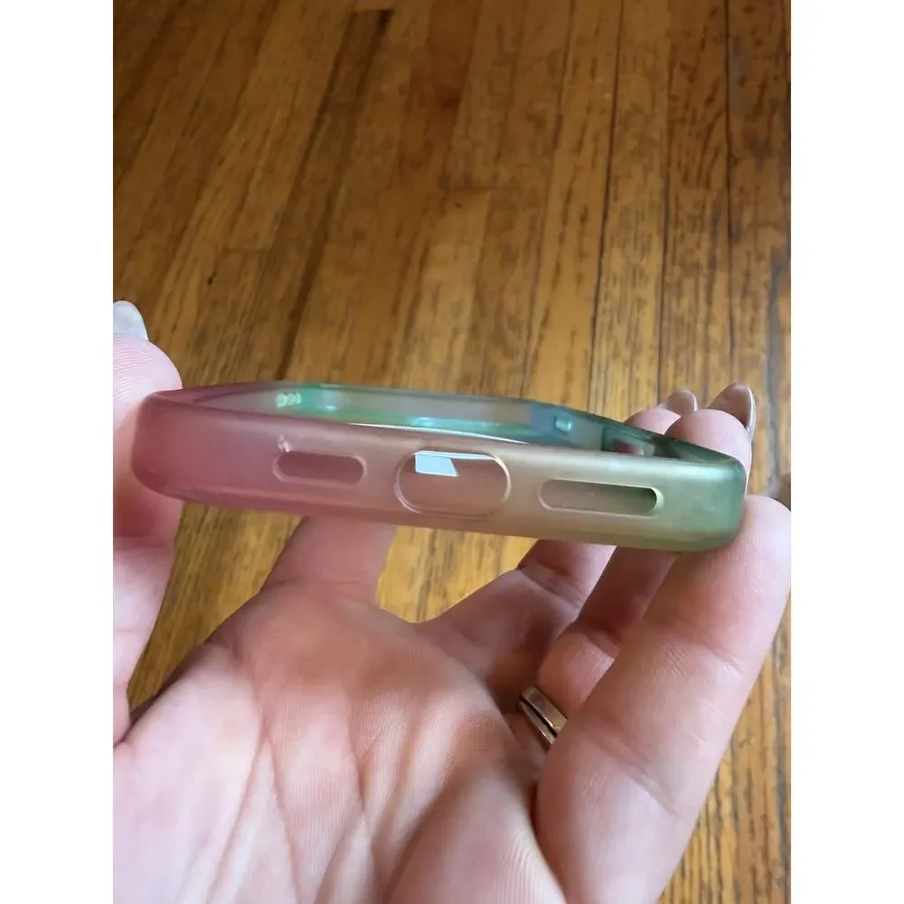 OtterBox Symmetry Series+ MagSafe Case for iPhone 16 Pro Plus Ombre Green Pink